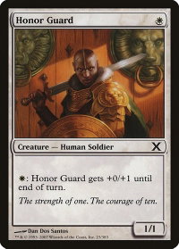 Honor Guard - 10th Edition (10E) #23 - Common Magic: The Gathering Trading Card