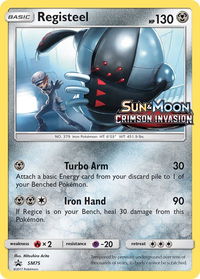 Registeel - SM75 (Prerelease) - SM Promos (SMP) #SM75 - Promo Pokémon Trading Card