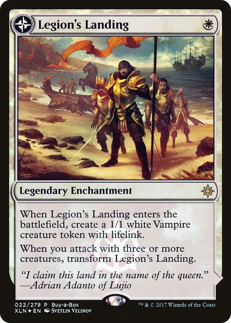 Legion's Landing - Buy-A-Box Promos Magic: The Gathering trading card