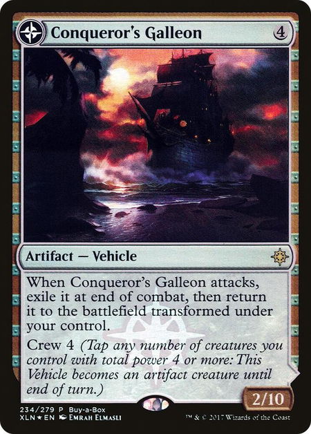 Conqueror's Galleon - Buy-A-Box Promos Magic: The Gathering trading card