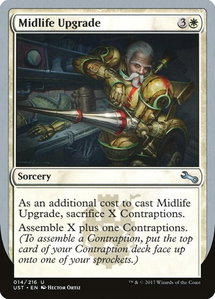 Midlife Upgrade - Unstable (UST) #14 - Uncommon Magic: The Gathering Trading Card