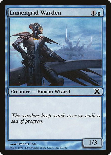 Lumengrid Warden - 10th Edition Magic: The Gathering trading card