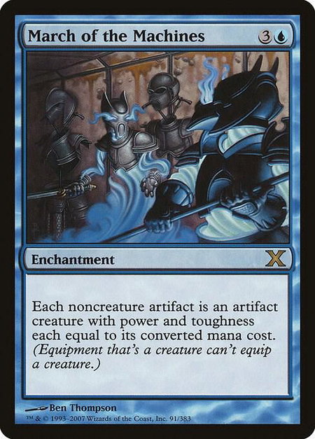March of the Machines - 10th Edition Magic: The Gathering trading card