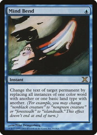 Mind Bend - 10th Edition (10E) #93 - Rare Magic: The Gathering Trading Card