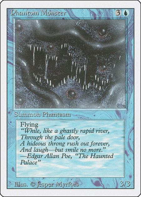 Phantom Monster - Revised Edition Magic: The Gathering trading card
