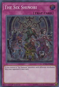The Six Shinobi - Spirit Warriors (SPWA) #SPWA-EN008 - Super Rare YuGiOh Trading Card