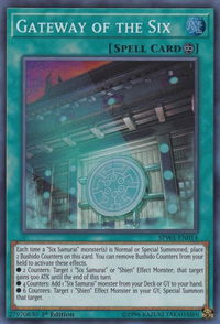 Gateway of the Six - Spirit Warriors (SPWA) #SPWA-EN014 - Super Rare YuGiOh Trading Card