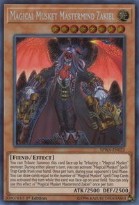 Magical Musket Mastermind Zakiel - Spirit Warriors (SPWA) #SPWA-EN022 - Secret Rare YuGiOh Trading Card
