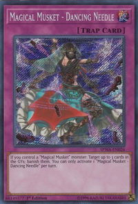 Magical Musket - Dancing Needle - Spirit Warriors (SPWA) #SPWA-EN026 - Secret Rare YuGiOh Trading Card