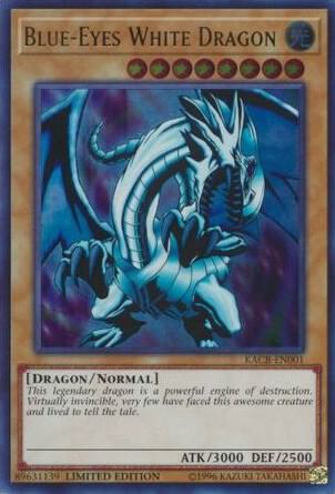 Blue-Eyes White Dragon - Collector's Boxes YuGiOh trading card