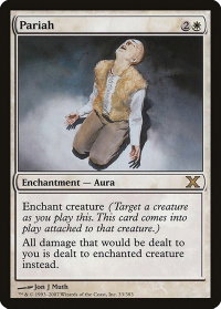 Pariah - 10th Edition (10E) #33 - Rare Magic: The Gathering Trading Card