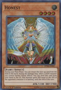 Honest - Spirit Warriors (SPWA) #SPWA-EN047 - Super Rare YuGiOh Trading Card