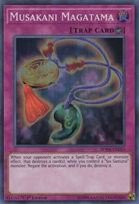 Musakani Magatama - Spirit Warriors (SPWA) #SPWA-EN055 - Super Rare YuGiOh Trading Card