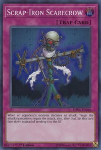 Scrap-Iron Scarecrow - Spirit Warriors (SPWA) #SPWA-EN058 - Super Rare YuGiOh Trading Card