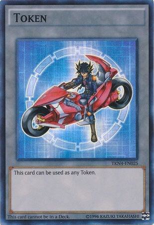 Token: Yusei Fudo - Yu-Gi-Oh! Tokens YuGiOh trading card