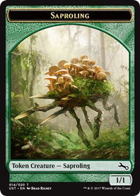 Saproling Token - Unstable (UST) #14 - Token Magic: The Gathering Trading Card