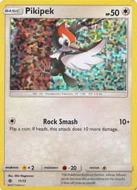 Pikipek - 11/12 - McDonald's Promos 2017 (MCD17) #011/012 - Rare Pokémon Trading Card