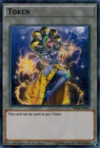 Token: Mithra the Thunder Vassal - Yu-Gi-Oh! Tokens (TKN) #TKN4-EN027 - Super Rare YuGiOh Trading Card