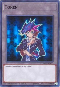 Token: Yusaku Fujiki - Yu-Gi-Oh! Tokens (TKN) #TKN4-EN033 - Super Rare YuGiOh Trading Card