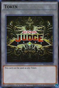 Official Judge Token: TKN4-EN020 - Judge Promotional Cards (JPRC) #TKN4-EN020 - Super Rare YuGiOh Trading Card