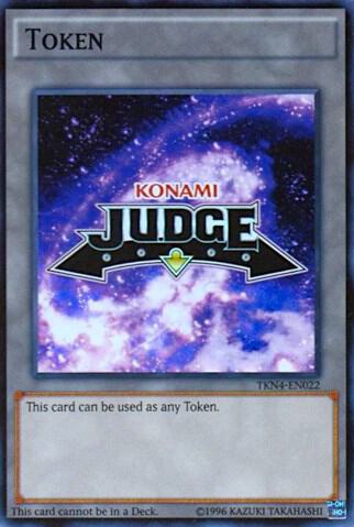 Official Judge Token: TKN4-EN022 trading card from Judge Promotional Cards Official Judge Token: TKN4-EN022 - Judge Promotional Cards YuGiOh trading card