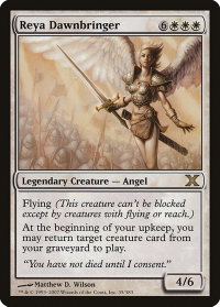 Reya Dawnbringer - 10th Edition (10E) #35 - Rare Magic: The Gathering Trading Card
