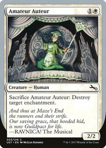 Amateur Auteur (A) - Unstable (UST) #3a - Common Magic: The Gathering Trading Card