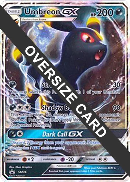 Umbreon GX - SM36 - Jumbo Cards Pokémon trading card