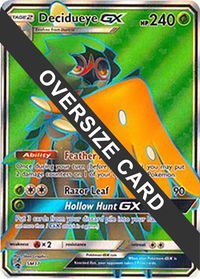 Decidueye GX - SM37 (SM Black Star Promo) - Jumbo Cards (PR) #SM37 - Promo Pokémon Trading Card
