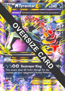 M Tyranitar EX - 43/98 - Jumbo Cards (PR) #043/098 - Promo Pokémon Trading Card