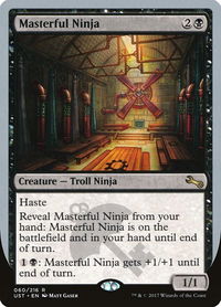 Masterful Ninja - Unstable (UST) #60 - Rare Magic: The Gathering Trading Card