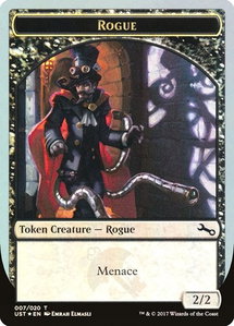 Rogue Token - Unstable (UST) #7 - Token Magic: The Gathering Trading Card
