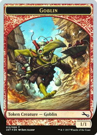 Goblin Token - Unstable (UST) #12 - Token Magic: The Gathering Trading Card