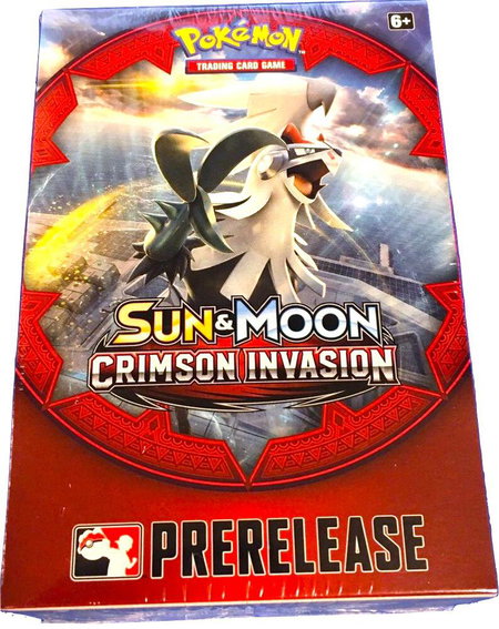 Crimson Invasion Prerelease Kit - SM - Crimson Invasion Pokémon trading card