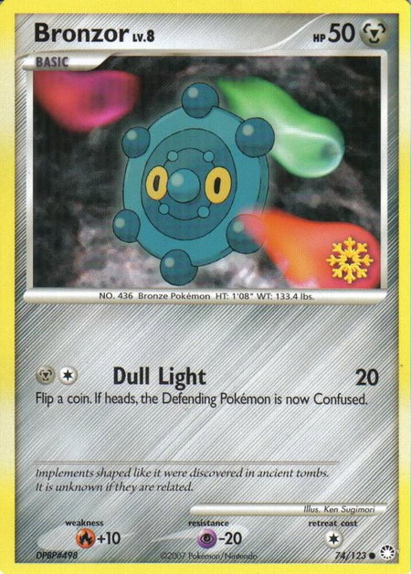 Bronzor - 74/123 - Countdown Calendar Promos Pokémon trading card