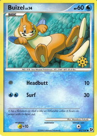 Buizel - 61/106 - Countdown Calendar Promos (CCP) #061/106 - Rare Pokémon Trading Card