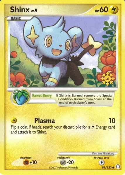 Shinx - 98/123 - Countdown Calendar Promos Pokémon trading card