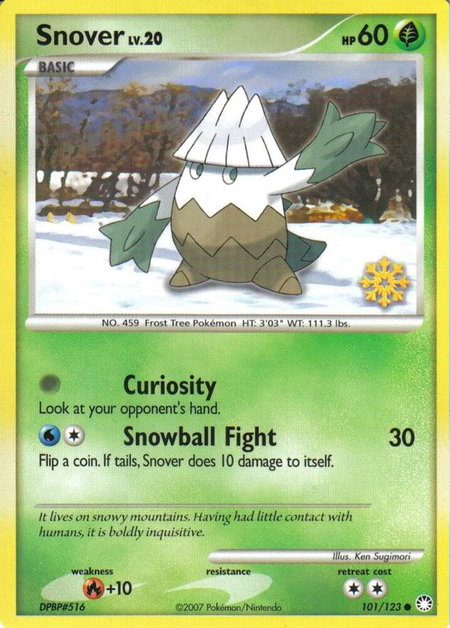 Snover - 101/123 - Countdown Calendar Promos Pokémon trading card