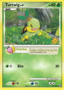 Turtwig - 78/100 - Countdown Calendar Promos (CCP) #078/100 - Rare Pokémon Trading Card