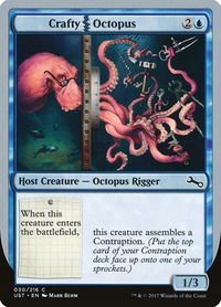 Crafty Octopus - Unstable (UST) #30 - Common Magic: The Gathering Trading Card