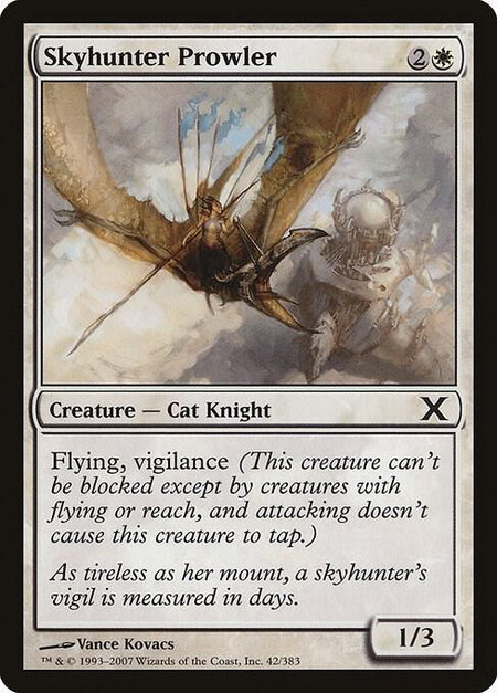 Skyhunter Prowler - 10th Edition Magic: The Gathering trading card