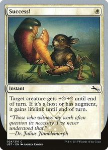 Success! - Unstable (UST) #24 - Common Magic: The Gathering Trading Card