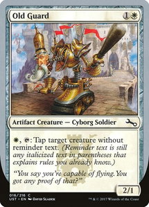 Old Guard - Unstable (UST) #16 - Common Magic: The Gathering Trading Card