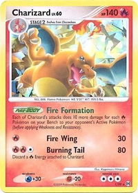 Charizard - 1/99 (Cracked Ice Holo) - Miscellaneous Cards & Products (MCAP) #001/099 - Promo Pokémon Trading Card