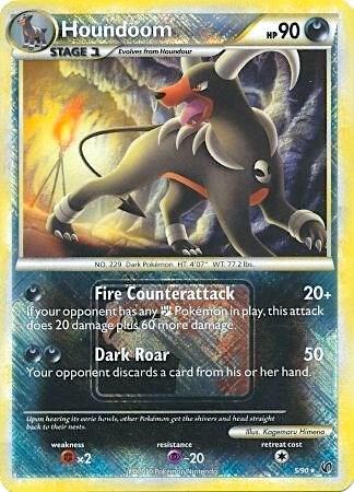 Houndoom - 5/90 (League Promo) trading card from League & Championship Cards Houndoom - 5/90 (League Promo) - League & Championship Cards Pokémon trading card