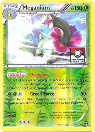 Meganium - 3/122 (Pokemon League) - League & Championship Cards Pokémon trading card