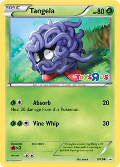 Tangela - 8/83 (Toys R Us Promo) - Miscellaneous Cards & Products Pokémon trading card