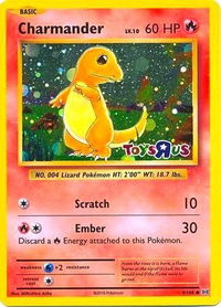 Charmander - 9/108 (Toys R Us Promo) - Miscellaneous Cards & Products (MCAP) #009/108 - Promo Pokémon Trading Card