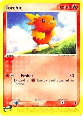 Torchic - 017 (Target Promo) trading card from Nintendo Promos Torchic - 017 (Target Promo) - Nintendo Promos Pokémon trading card