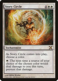 Story Circle - 10th Edition (10E) #49 - Rare Magic: The Gathering Trading Card